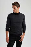 DeFacto Regular Fit Balıkçı Yaka Kazak R9121AZ23WNBK27