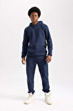 DeFactoFit Sporcu Polar Jogger Eşofman Altı Standart Fit Çift Cepli A4494AX23WNNV259