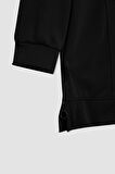 DeFactoFit Long Fit Kapüşonlu Skuba Dalgıç Sporcu Sweatshirt A8179AX23AUBK81