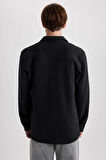 DeFacto Regular Fit Uzun Kollu Gömlek Y4189AZ23AUBK81