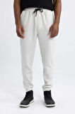 DeFactoFit Slim Fit Sporcu Jogger Eşofman Altı Dar Kesim Skuba Dalgıç Kumaş Standart Paça Beli Bağcıklı Lastikli Paça Z9112AZ24SPBG715