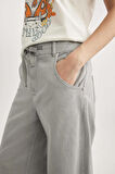 DeFacto Gabardin Jogger Pantolon Beli Paçası Lastikli B9811AX23WNGR456
