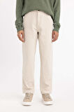 DeFacto Gabardin Pantolon Wide Leg Düz Paça Cepli B9365AX23WNBG700