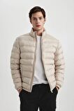 DeFacto Slim Fit Mevsimlik Mont Dar Kesim Dik Yaka Fermuarlı Cepli B9782AX24SPER37