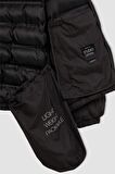 DeFacto Slim Fit Mevsimlik Mont Dar Kesim Dik Yaka Fermuarlı Cepli B9782AX24SPBK27