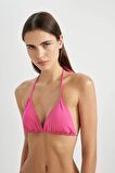 DeFacto Regular Fit Üçgen Bikini Üstü-Fall in Love T3666AZ24SMPN615