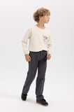 DeFacto Loose Fıt Standart Paça Gabardin Pantolon Erkek Çocuk A5728A823WNAR58
