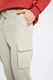 DeFacto Yazlık Taktik Pantolon Slim Fit Dar Kesim Kargo Cepli B3585AX24SPBG151