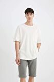 DeFacto Slim Fit Jean Bermuda Şort A4802AX24SMNM55