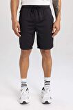 DeFactoFit Slim Fit Dar Kesim Sporcu Standart Paça Şort V3030AZ24SPBK81