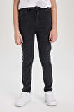 Erkek Çocuk Slim Fit Dar Kesim Dar Paça Jean Pantolon