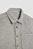 DeFacto Erkek Çocuk Oversize Fit Yün Görünümlü Uzun Kollu Gömlek B7962A823WNGR400