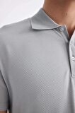 DeFacto Slim Fit Dar Kesim Kısa Kollu Pamuklu Modal Karışımlı Basic Düz Polo Tişört M6609AZ24SPGR130
