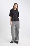 Coool Loose Fit Basic Düz Kısa Kollu Tişört