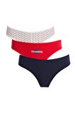 Fall in Love 3'lü Brazilian Paketli Slip Külot