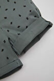 DeFacto Erkek Bebek Kaktüs Desenli Gabardin Şort C3421A524SMKH405