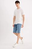DeFacto Regular Fit Jean Bermuda Şort A4805AX24SMNM39