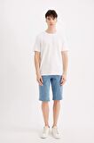 DeFacto Regular Fit Jean Bermuda Şort A4805AX24SMNM39