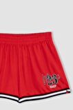 DeFactoFit Standart Fit Baskılı Sporcu Kısa Paça Şort B8974AX24SMRD303