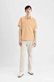DeFacto New Regular Fit Basic Düz Kısa Kollu Polo Tişört B4939AX24SPOG564