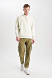Oversize Geniş Kalıp Kapüşonlu Sweatshirt