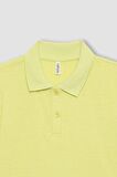 DeFacto Kız Çocuk Slim Fit Basic Fitilli Kaşkorse Kısa Kollu Polo Tişört Z7794A624SMGN664
