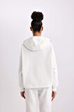 DeFactoFit Oversize Geniş Kalıp Kapüşonlu Kapitone Sporcu Sweatshirt B4599AX24SPWT80