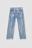 DeFacto Kız Çocuk Wide Leg Geniş Paça Jean Pantolon C1988A824SPNM55