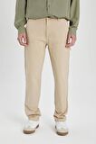 DeFacto Kanvas Pantolon Pantolon Wide Leg Fit Geniş Kalıp Normal Bel Geniş Bol Paça B4554AX24SPBG732