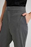 DeFacto Klasik Chino Kumaş Pantolon Normal Bel Basic Düz Cepli Bilek Boy C1429AX24SPAR198