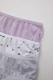 DeFacto Kız Çocuk 3'lü Slip Külot B8396A824SPPR67