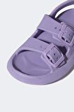 DeFacto Kız Çocuk Cırt Cırtlı Düz Taban Eva Sandalet C2230A824SMPR141