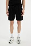 DeFacto Slim Fit Dar Paça Şort B8673AX24SMBK81