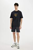 DeFacto Slim Fit Dar Paça Şort B8673AX24SMAR231