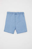 Erkek Bebek Jean Basic Düz Şort