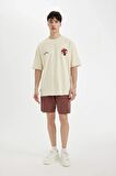 DeFacto Slim Fit Dar Paça Şort B8673AX24SMBN576