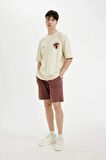 DeFacto Slim Fit Dar Paça Şort B8673AX24SMBN576