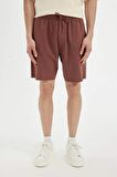 DeFacto Slim Fit Dar Paça Şort B8673AX24SMBN576