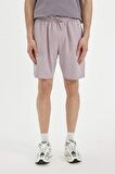 DeFacto Slim Fit Dar Paça Şort B8673AX24SMBR147