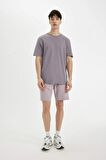 DeFacto Slim Fit Dar Paça Şort B8673AX24SMBR147