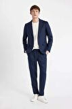 DeFacto Crop Duble Paça Keten Pantolon C1826AX24SMNV146