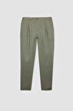 DeFacto %100 Keten Normal Kesim Crop Duble Paça Yazlık Kumaş Pantolon C1826AX24SMKH433