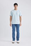 DeFacto New Regular Fit Bisiklet Yaka Basic Kısa Kollu Tişört V7699AZ24SPBE816