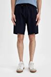 DeFacto Regular Fit Düz Paça Şort B8792AX24SMNV239