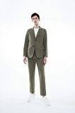DeFacto Regular Fit Ceket Yaka Düğmeli Astarlı Basic Düz Blazer Ceket B7179AX24SPKH438