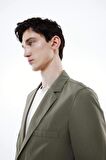 DeFacto Regular Fit Ceket Yaka Düğmeli Astarlı Basic Düz Blazer Ceket B7179AX24SPKH438