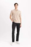 DeFacto Yazlık Chino Kanvas Pantolon Slim Fit Dar Kesim Cepli Dar Paça T1055AZ24SPAR173