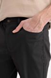 DeFacto Yazlık Chino Kanvas Pantolon Slim Fit Dar Kesim Cepli Dar Paça T1055AZ24SPAR173