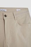 DeFacto Yazlık Chino Kanvas Pantolon Slim Fit Dar Kesim Cepli Dar Paça T1055AZ24SPBG191