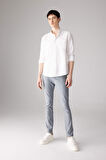 DeFacto Yazlık Chino Kanvas Pantolon Slim Fit Dar Kesim Cepli Dar Paça T1055AZ24SPIN87